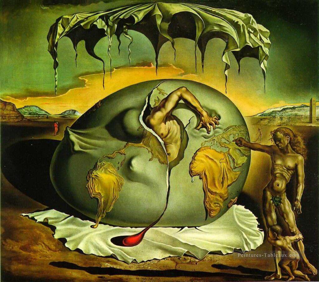 Geopolitical Child Watching the Birth of the New Man Salvador Dali Oil Paintings
